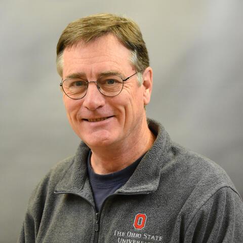 John M Horack smiling and wearing an ohio state shirt